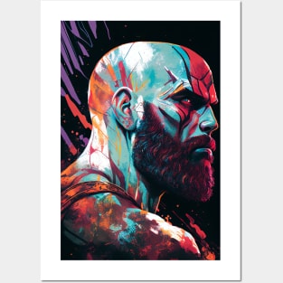Kratos - God of War Artwork Posters and Art